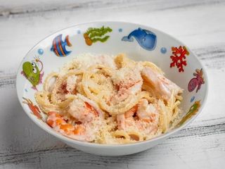 ДМ Вершкова паста з хвостами тихоокеанських креветок (210g)