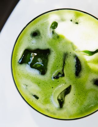 MATCHA ICE LATTE
