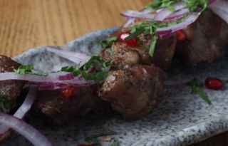 Brocheta de cerdo (1 ud.)