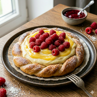 Drożdżówka banoffee