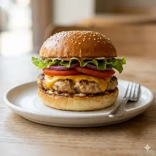Cheeseburger De Pollo
