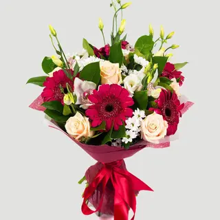 Bouquet di misti fiori 02