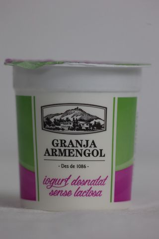 Iogurt Desnatat Sense Lactosa Granja Armengol 125Gr