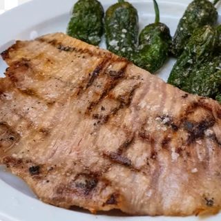 Arroz a la cubana y secreto iberico