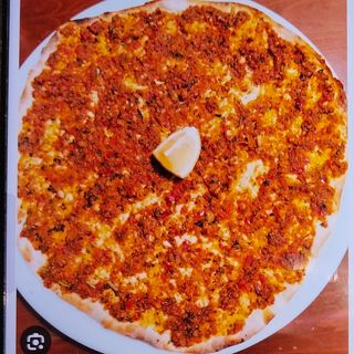 Menú lahmacun sólo carne 