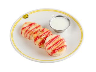 Сирники з малиновим топінгом (170g)