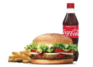 Hamburger menù