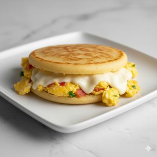 Arepa Arepaisa Con Huevos Y Queso (1 Ud.)