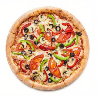 Pizza vegetal (28 cm.)