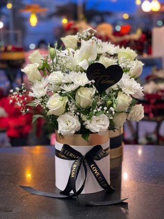 Coffret Floral Blanc