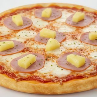 Pizza familiar Hawaiana  (35 cm.)
