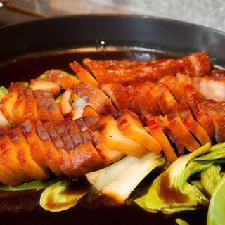 lonchas de buey con jengibre thai