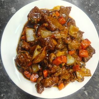 Ternera Con Salsa De Ostras