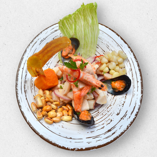 Ceviche Mixto De Corvina Salvaje