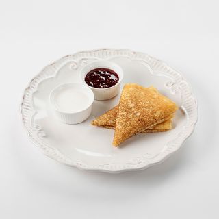 Блинчики со сметаной