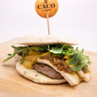 Menu Prego á Francesa no Caco