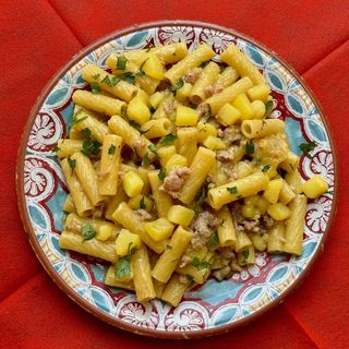 Rigatoni salsiccia e patate