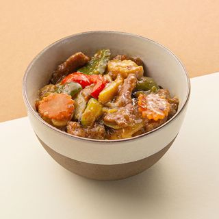 Ternera Con Puerro Y Salsa Shacha