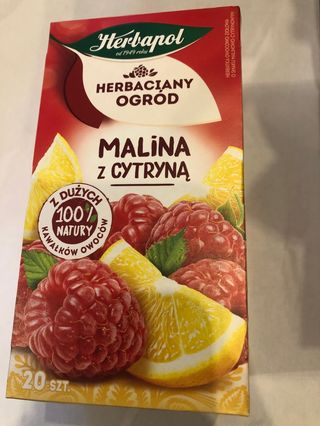 Herbata Herbapol Malina Z Cytryna 20 Torebek
