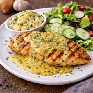 Grillowana pierś z kurczaka w sosie Café de Paris 550 g