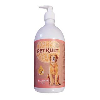Ulei de somon Petkult, 1000 ml