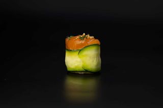 106.Gunkan zucchini sake spicy