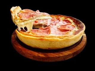 PIZZA CHICAGO-STYLE "CRUDO" (1100g)