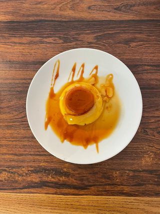 Flan de la casa