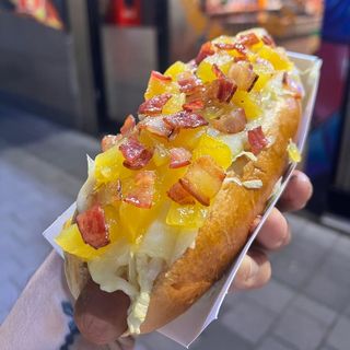 Hot dog hawaiano 