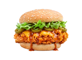 Hambúrguer de Frango Picante