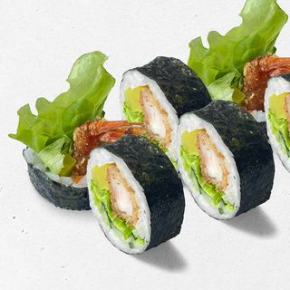 Futomak z krewetkami w tempurze