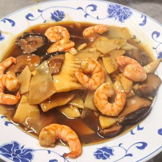 #51. Gambas Con Setas Y Bambú
