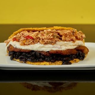 Cachapa de Pabellón de Cerdo