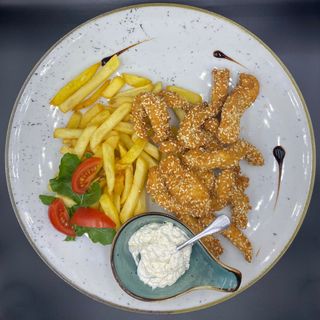 POHOVANI PILEĆI ŠTAPIĆI SA SUSAMOM