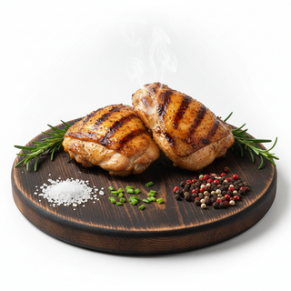 Cosce di pollo alla griglia