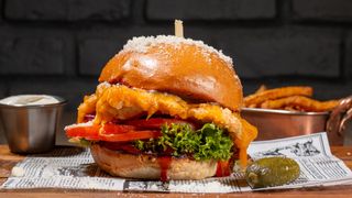 BURGER CRISPY DE PUI