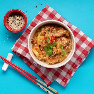 Курка в імбирному соусі