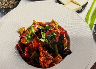 Тушеная рыба по-особому