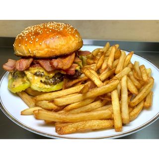 Bacon Burger + Fries