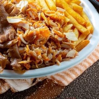 Plato Kebab con patata o arroz