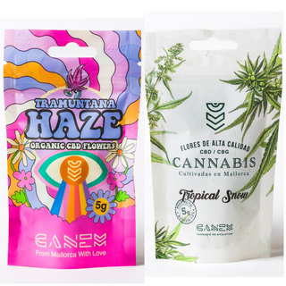 5g Tramuntana Haze + 5g Tropical Snow