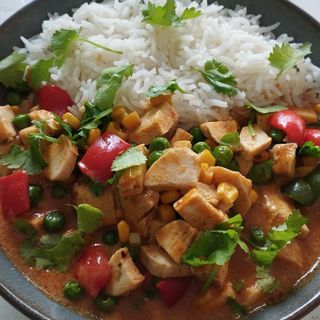 Thai Panang Curry + Rice