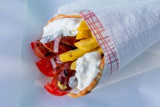 Loukaniko la pita