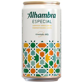 Cerveza Alhambra Especial Sin Lata 33cl.