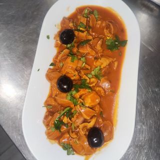 Moelas +batatas fritas em palito 