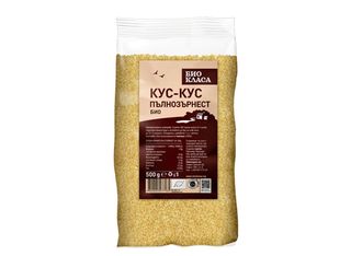 Био кускус пълнозърнест био класа (500г)