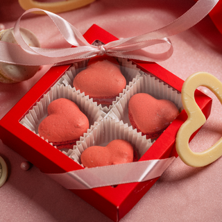 Mini-macarons Box (4 buc)