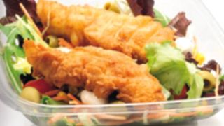 Menù insalata con pollo