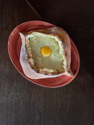 აჭარული ხაჭაპური ცომის გარეშე/Adjarian khachapuri without dough