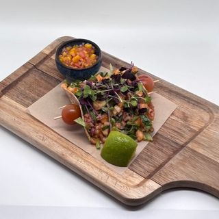 Mexican Tacos With Prawns